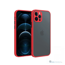 CELLECT iPhone 13 Pro Max műanyag tok, piros, fekete tok és táska