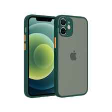 CELLECT iPhone 13 Pro műanyag tok, zöld-narancs (Cel-Matt-Iph13P-Go) tok és táska