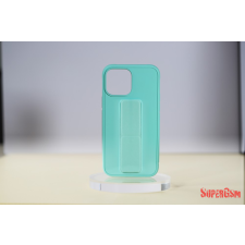 CELLECT iPhone 14 Plus TPU+PC gumír. kitámaszt. tok,Türkiz tok és táska