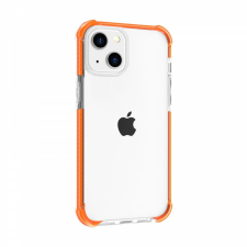 CELLECT iPhone 14 Plus ütésálló szilikon hátlap, Narancs tok és táska