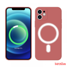 CELLECT iPhone 14 Pro mágneses szilikon tok, Piros tok és táska