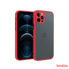 CELLECT iPhone 14 Pro műanyag tok, piros, fekete