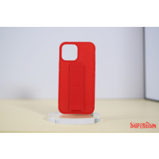 CELLECT iPhone 14 Pro TPU+PC gumír. kitámaszt. tok,Piros tok és táska