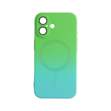 CELLECT iPhone 16 mágneses design tok, Kék-Zöld tok és táska