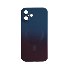 CELLECT iPhone 16 mágneses design tok sötétkék-sötét magenta (CEL-MAG-IPH16-BLP) tok és táska