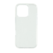 CELLECT Iphone 16 Pro csillámos szilikon hátlap, Átlátszó tok és táska