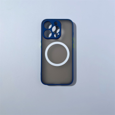 CELLECT iPhone 16 Pro mágneses műanyag tok, kék-zöld tok és táska