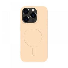 CELLECT iPhone 16 Pro mágneses szilikon tok, Édes barack tok és táska