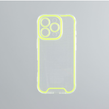CELLECT iPhone 16 Pro Max vékony szilikon tok neonzöld (CEL-FLU-IPH16PM-NGR) tok és táska