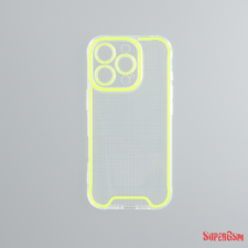 CELLECT iPhone 16 Pro Max vékony TPU szilikon hátlap, NeonZöld tok és táska