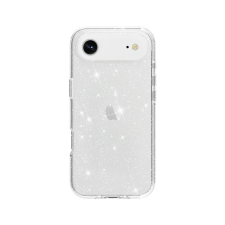 CELLECT Iphone 17 Air csillámos szilikon telefontok, Átlátszó tok és táska