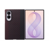 CELLECT Mágneses Carbon tok Samsung Galaxy Fold8 viola