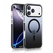 CELLECT Mágneses szilikon tok iPhone 17 Pro Max fekete-átlátszó tok és táska