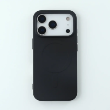 CELLECT Mágneses szilikon tok iPhone 18 Pro fekete tok és táska