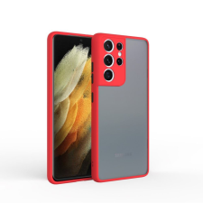 CELLECT Poco M4 Pro tok piros-fekete (CEL-MATT-POCOM4P-RBK) tok és táska