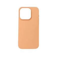 CELLECT Premium szilikon tok, iPhone 15, Narancs tok és táska