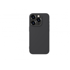 CELLECT Premium szilikon tok, iPhone 15 Pro Max, Fekete tok és táska