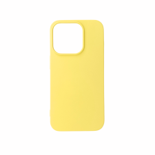 CELLECT Premium szilikon tok, iPhone 16, Citroms. (CEL-PREM-IPH16-Y) tok és táska
