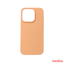 CELLECT Premium szilikon tok, iPhone 16, Narancs tok és táska