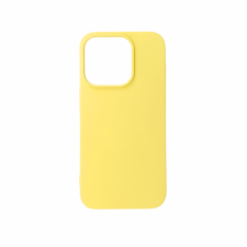 CELLECT Premium szilikon tok, iPhone 16 Plus, Citroms. tok és táska