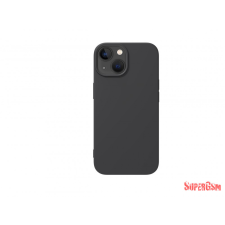 CELLECT Premium szilikon tok, iPhone 16 Plus, Fekete tok és táska