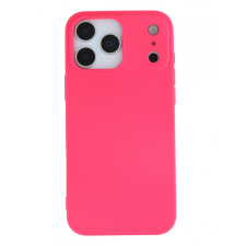CELLECT Premium szilikon tok, iPhone 17 Pro Max, Magenta tok és táska