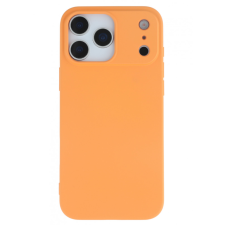 CELLECT Premium szilikon tok, iPhone 17 Pro, Narancs tok és táska