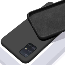 CELLECT Premium szilikon tok, Samsung A14 5G, Fekete tok és táska