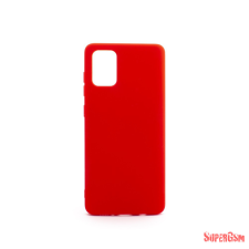 CELLECT Premium szilikon tok, Samsung S20 Ultra, Piros tok és táska