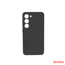 CELLECT Premium szilikon tok, Samsung S23 FE, Fekete tok és táska