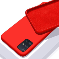 CELLECT Samsung Galaxy A42 5G prémium szilikon tok piros (CEL-PREM-SAM-A42-R) tok és táska