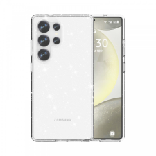 CELLECT Samsung Galaxy S26 Ultra csillámos szilikon telefontok, Átlátszó tok és táska