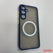 CELLECT Samsung S25 Plus mágneses műanyag tok, kék,zöld tok és táska
