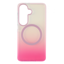 CELLECT Samsung S26 Plus mágneses tok, Pink-Átlátszó (CEL-MAG-S26P-PTP) tok és táska