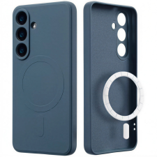 CELLECT Samsung S26 TPU+PC mágneses szilikon tok, Sötétkék tok és táska