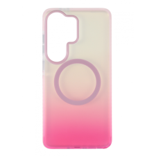 CELLECT Samsung S26 Ultra mágneses tok, Pink-Átlátszó (CEL-MAG-S26U-PTP) tok és táska