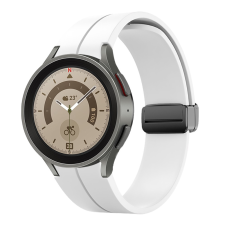 CELLECT Samsung Watch 4/5 Szilikon Szíj 20mm - Fehér okosóra kellék