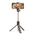 CELLECT Setty bluetooth-os selfi stick tripod, Fekete