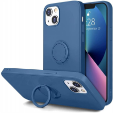 CELLECT szilikon tok gyűrűvel,Samsung S22Plus,S.kék tok és táska