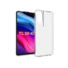 CELLECT TCL 505 vékony szilikon hátlap,Átlátszó (TPU-TCL-505-TP) tok és táska