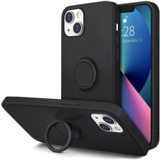 CELLECT tok gyűrűvel, iPhone 12 Pro Max, Fekete tok és táska