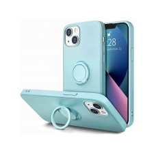 CELLECT tok gyűrűvel,iPhone 12 Pro Max, Türkiz tok és táska
