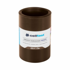 CELLFAST Ágyásszegély ,egyenes,20cm*9m,barna kerti dekoráció