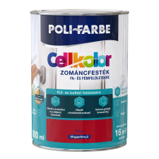  Cellkolor magasfényű zománc 0,8 l Piros zománcfesték