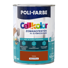  Cellkolor selyemfényű zománc 0,8 l Vörös zománcfesték