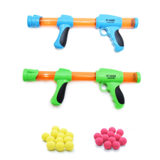 Céllövő játékfegyver felállítható táblával, szivacstölténnyel -POWER SHOOTER (BBJ) katonásdi