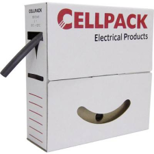CellPack 127020 Zsugorcső ragasztó nélkül Fekete 1.20 mm Zsugorodási arány:2:1 15 m (127020) villanyszerelés