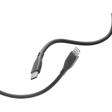 Cellular Line Cellularline USBDATASOFTC2LMFIK Lightning kábel 1,2 M Fekete (USBDATASOFTC2LMFIK) kábel és adapter