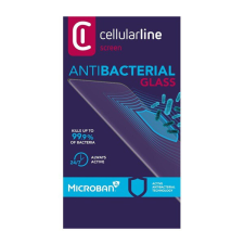 CELLULARLINE ANTIBIOM képernyővédő üveg (antibakteriális, ultravékony, 9H) FEKETE [Apple iPhone 11 Pro] mobiltelefon kellék