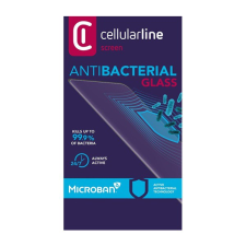 CELLULARLINE ANTIBIOM képernyővédő üveg (antibakteriális, ultravékony, 9H) FEKETE [Apple iPhone 11 Pro Max] (TEMPMICRIPHXIMAX) mobiltelefon kellék